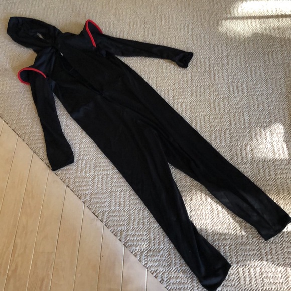 California Costume Ninja bodysuit with attached hood - Picture 3 of 12